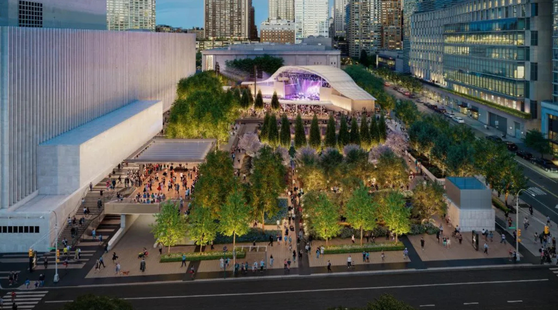 NYC’s Lincoln Center to Introduce Open-Air Amphitheatre in 2028