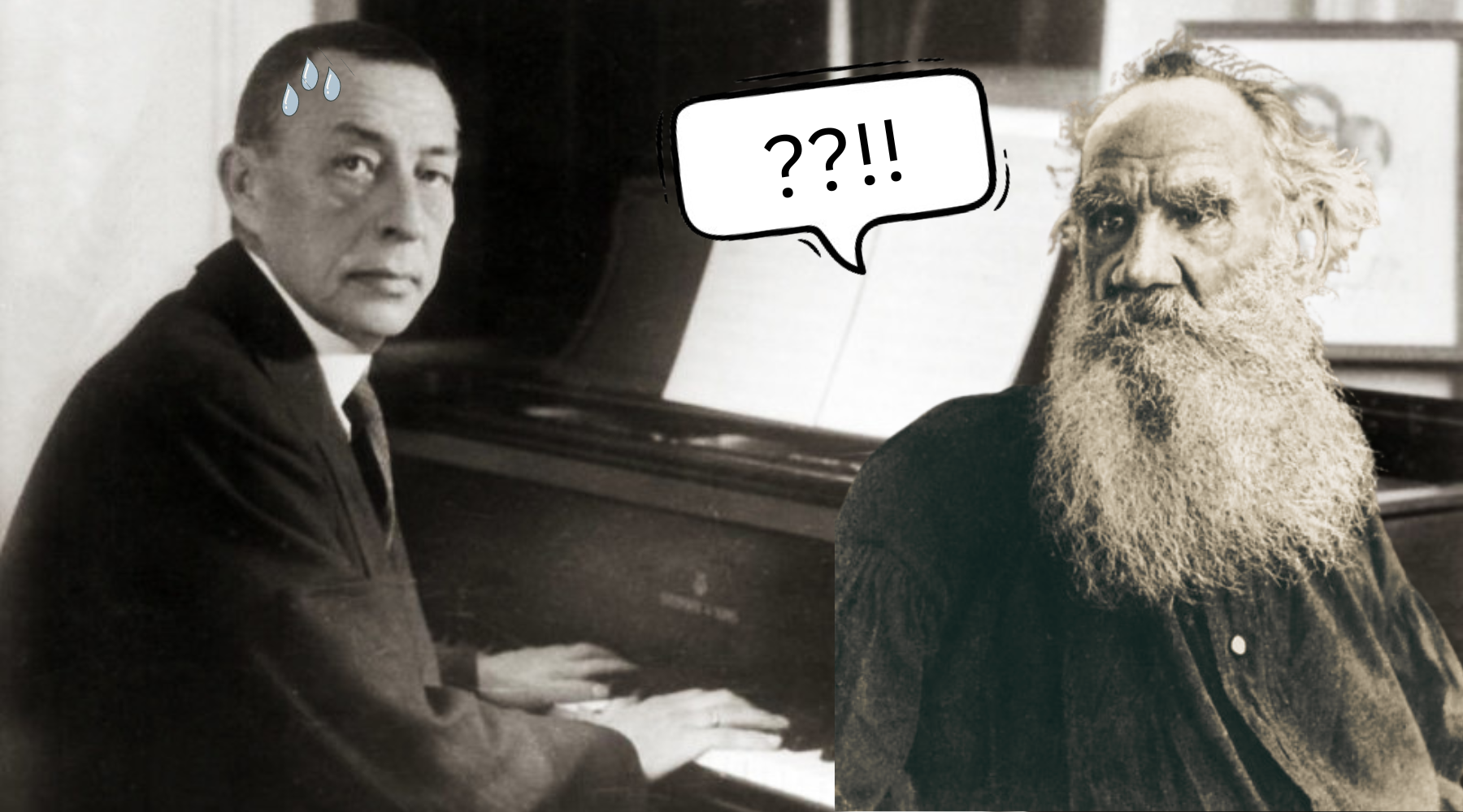 War and No Peace: The Time Rachmaninoff Met Leo Tolstoy and Regretted It
